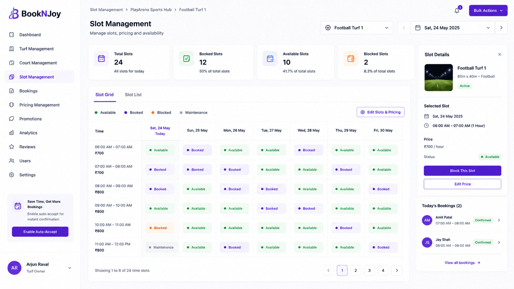 BookNJoy project screenshot 6 - PARTOFU case study