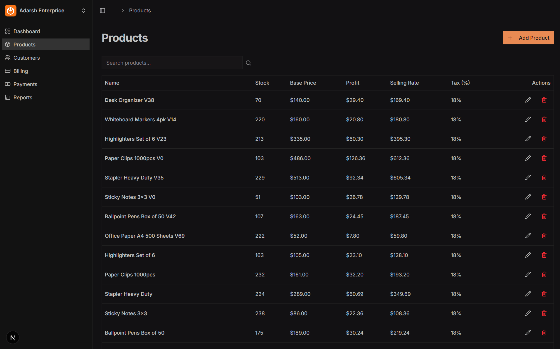 pack-ledger project screenshot 3 - PARTOFU case study