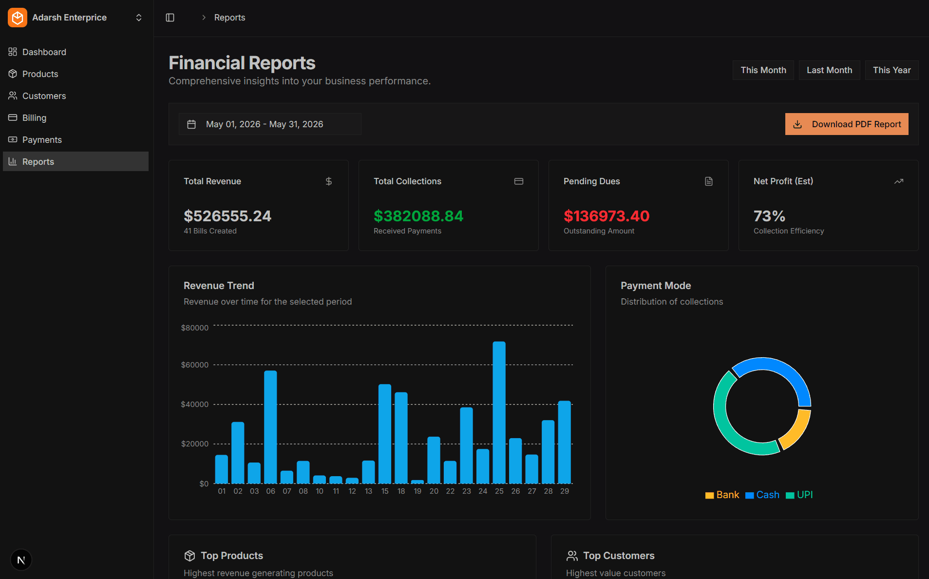 pack-ledger - web app case study thumbnail by PARTOFU
